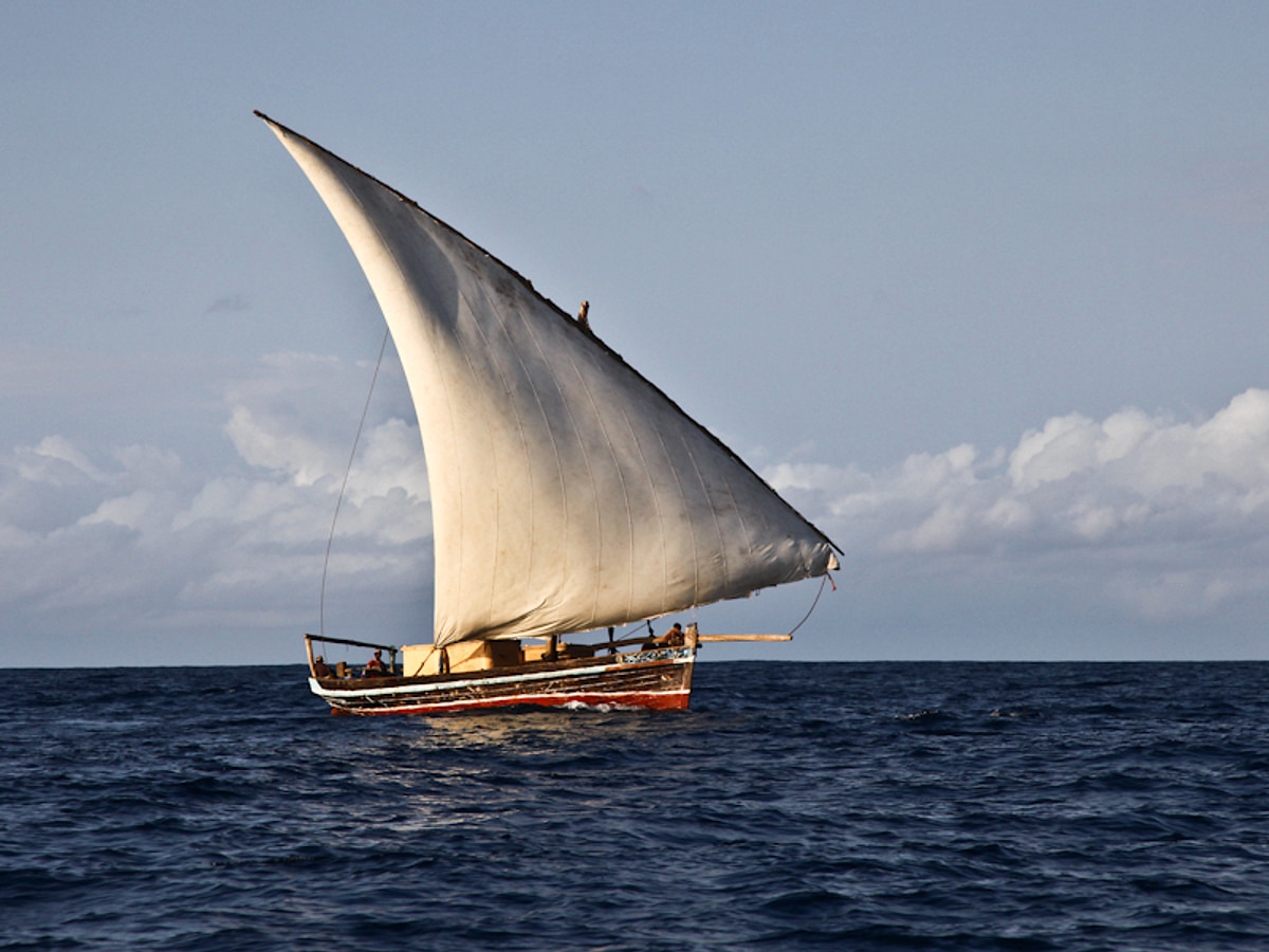 SAVANNAH dhow on Kilifi Creek